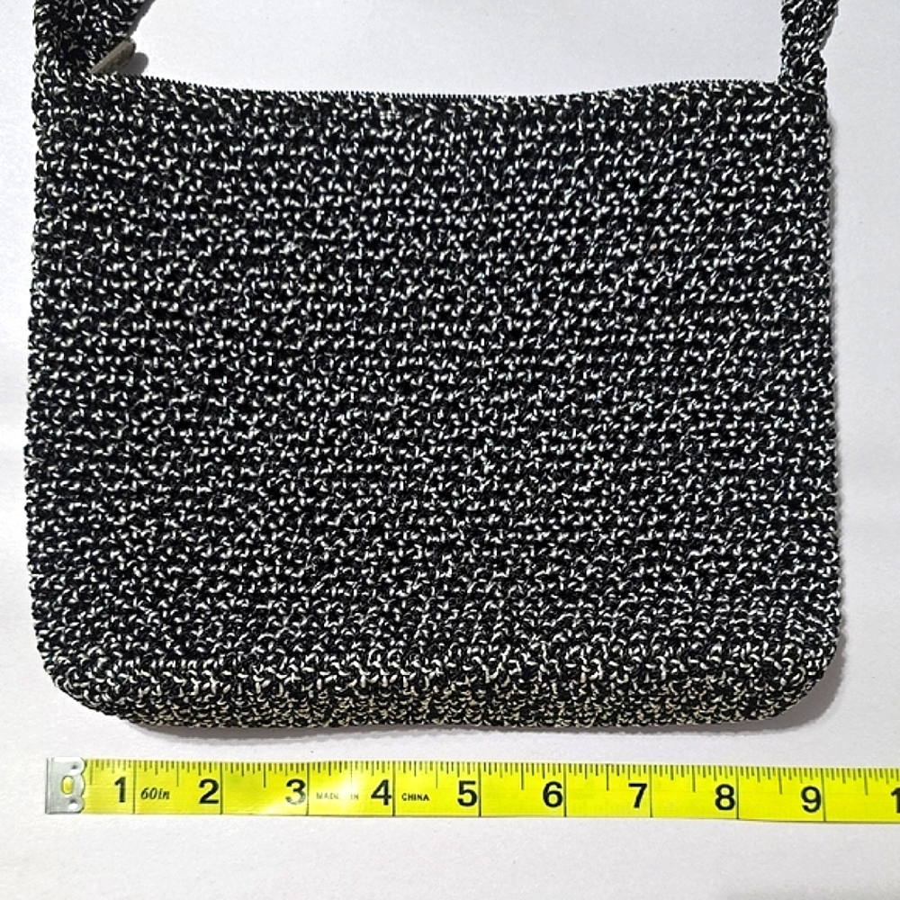 The Sak Black and White Crossbody Bag with Textured Finish - Picture 10 of 13
